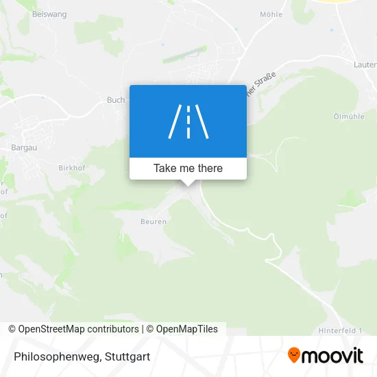 Карта Philosophenweg