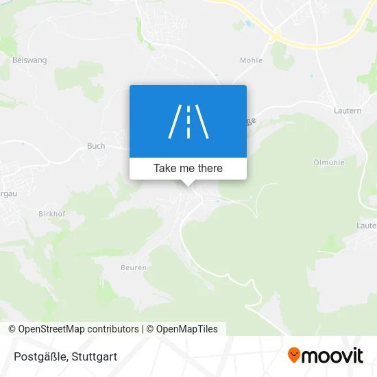 Postgäßle map