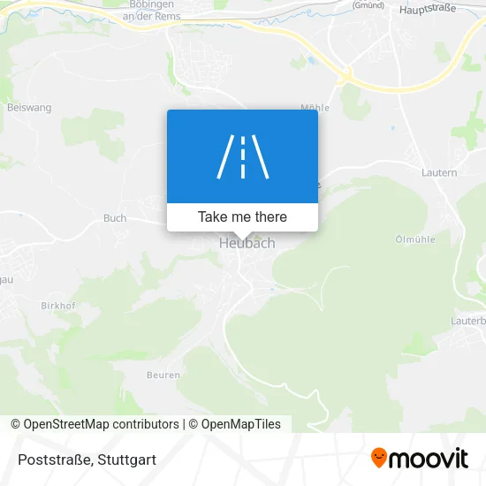 Poststraße map