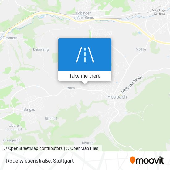 Rodelwiesenstraße map