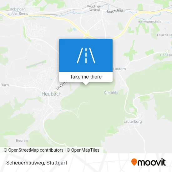 Карта Scheuerhauweg