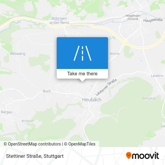 Stettiner Straße map