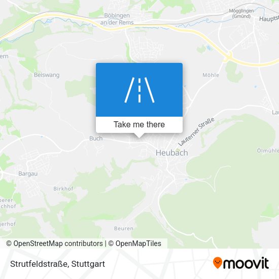 Strutfeldstraße map