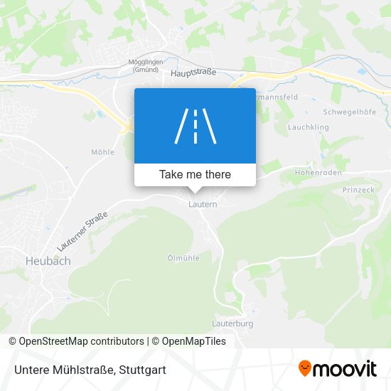 Карта Untere Mühlstraße