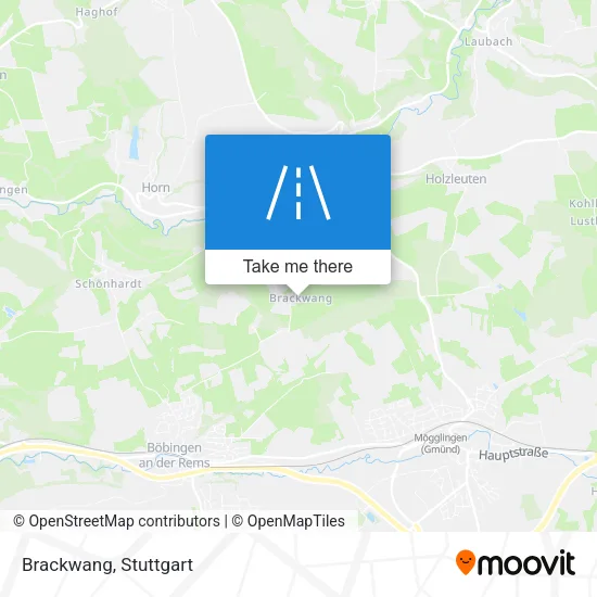 Карта Brackwang