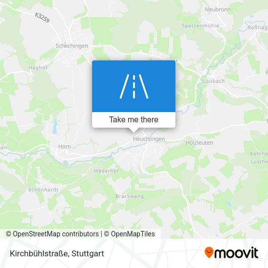 Kirchbühlstraße map