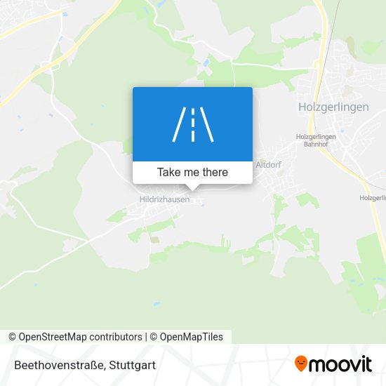 Beethovenstraße map