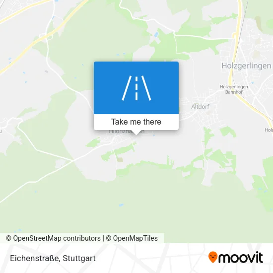 Карта Eichenstraße