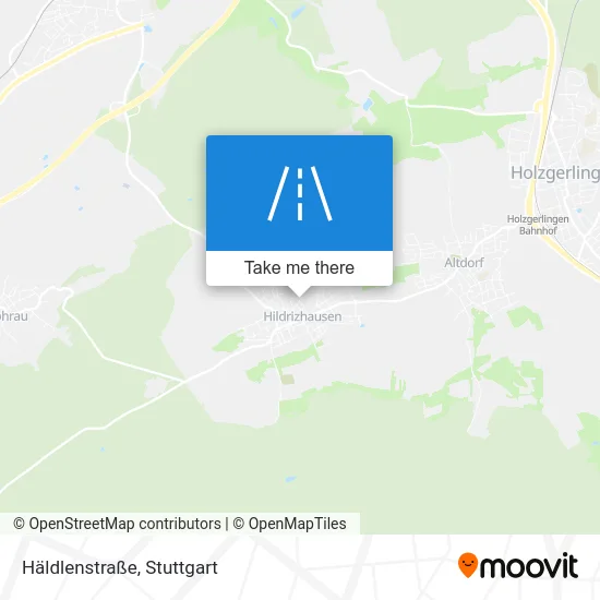 Карта Häldlenstraße