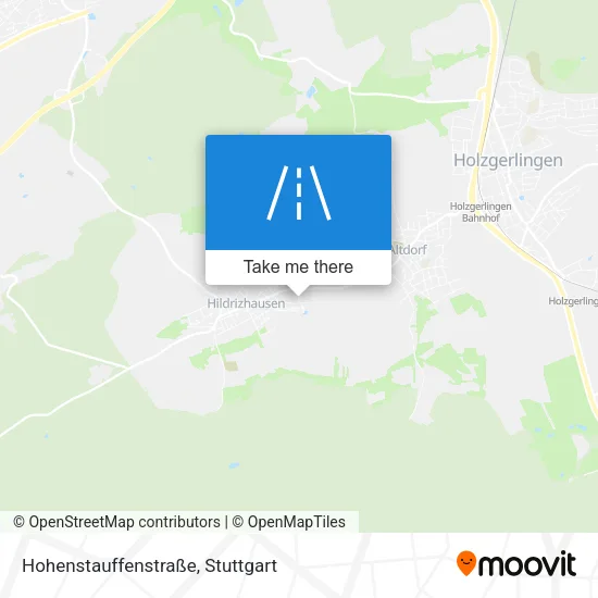 Карта Hohenstauffenstraße