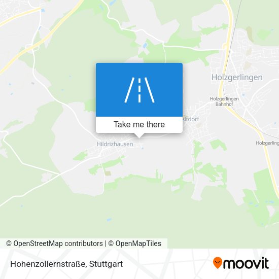 Hohenzollernstraße map