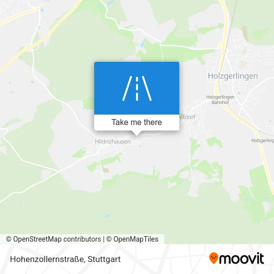 Карта Hohenzollernstraße