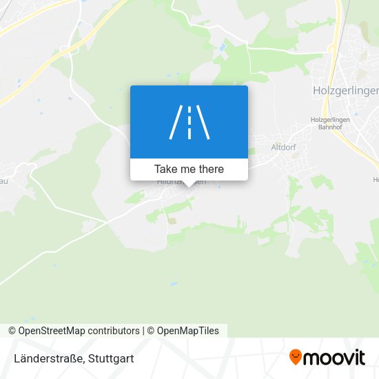 Länderstraße map