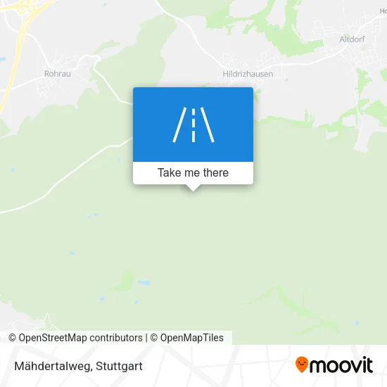 Карта Mähdertalweg