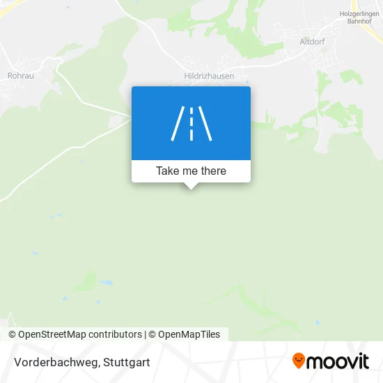 Карта Vorderbachweg