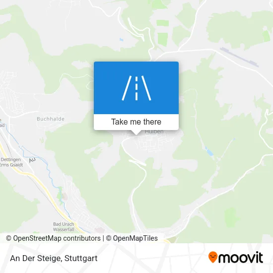 Карта An Der Steige