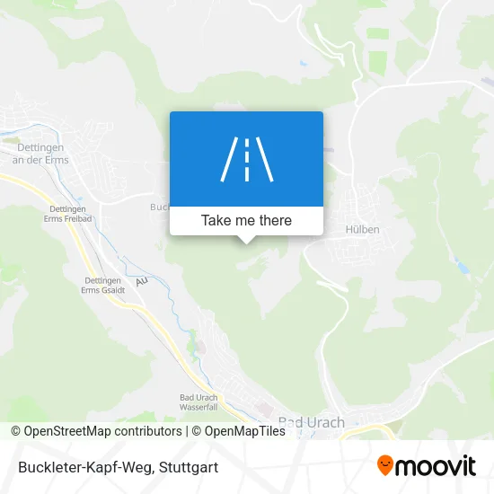 Карта Buckleter-Kapf-Weg