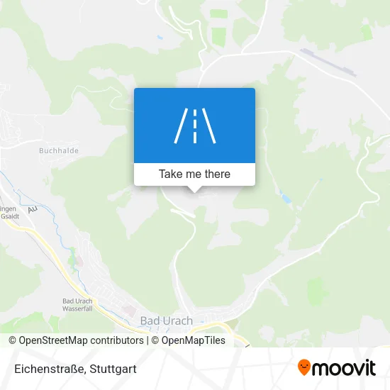 Карта Eichenstraße