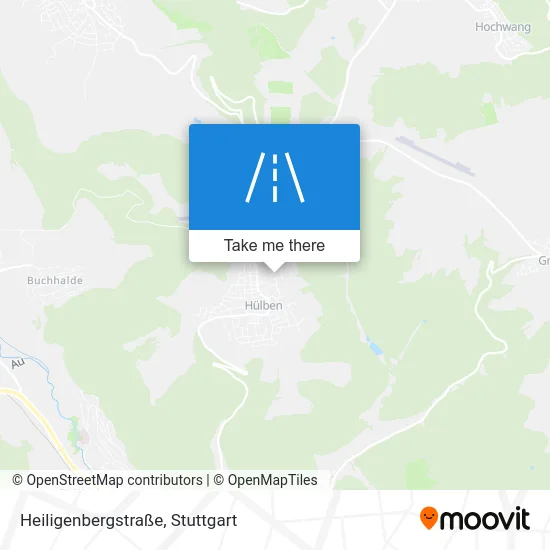 Карта Heiligenbergstraße