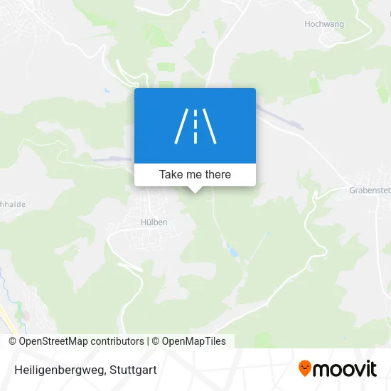 Карта Heiligenbergweg