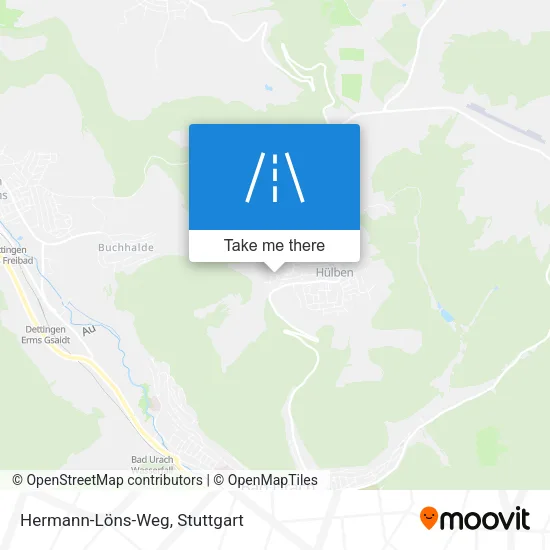Карта Hermann-Löns-Weg
