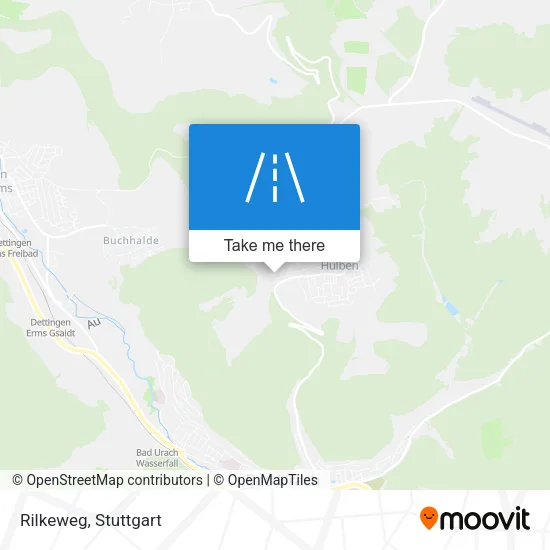 Карта Rilkeweg