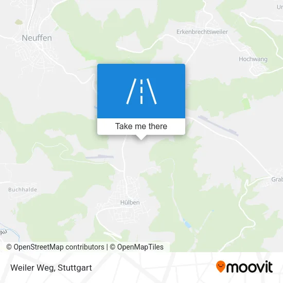 Карта Weiler Weg