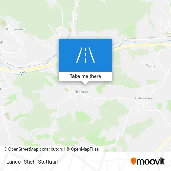 Карта Langer Stich
