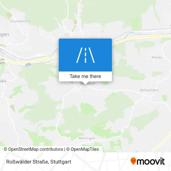 Карта Roßwälder Straße