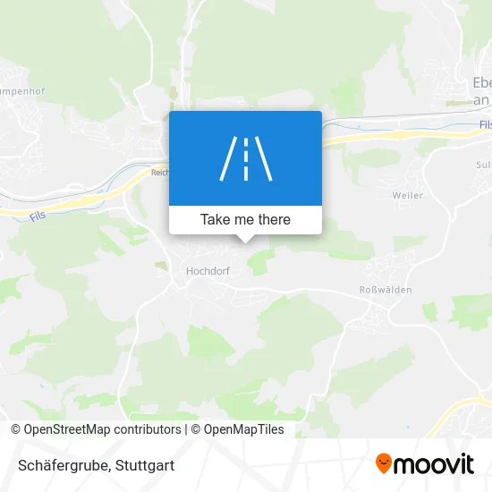 Карта Schäfergrube