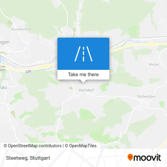 Карта Steetweg