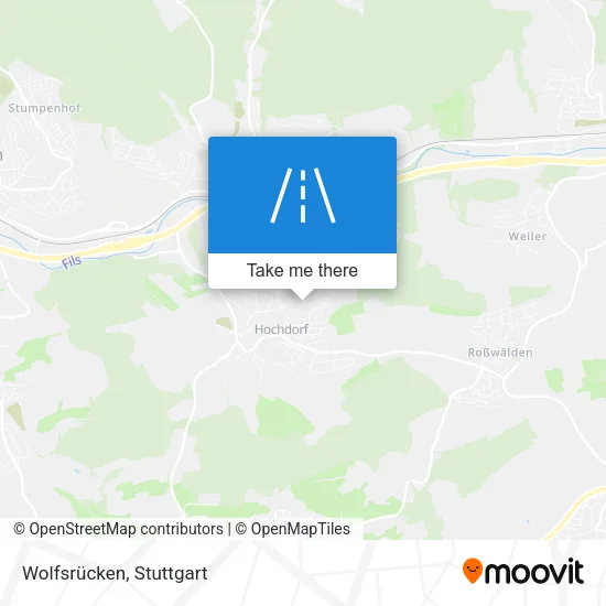 Карта Wolfsrücken
