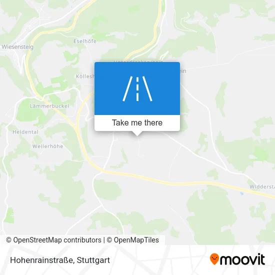 Карта Hohenrainstraße