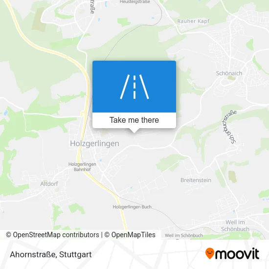 Ahornstraße map