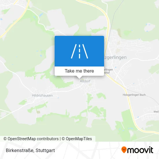 Карта Birkenstraße