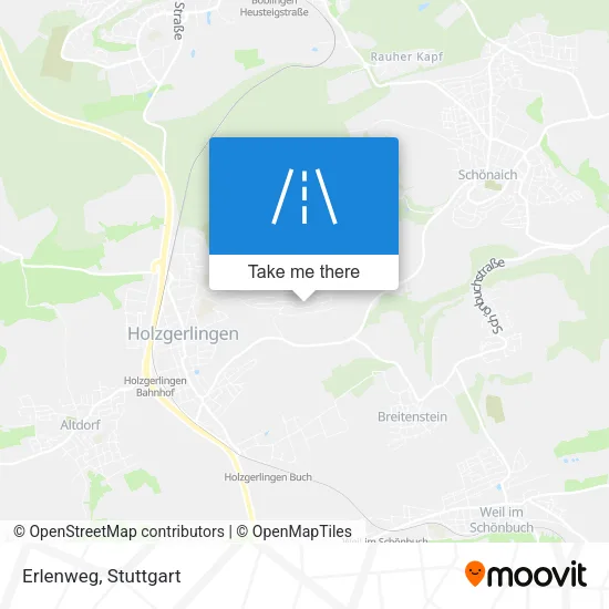 Карта Erlenweg