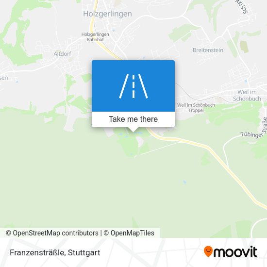 Franzensträßle map