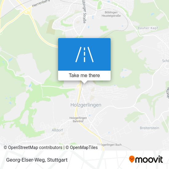 Карта Georg-Elser-Weg