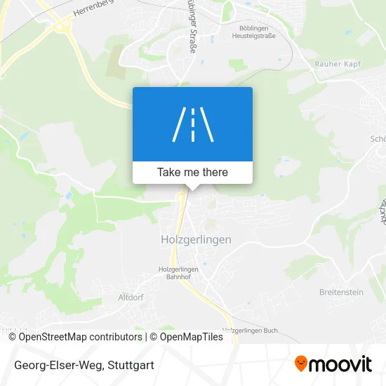 Карта Georg-Elser-Weg
