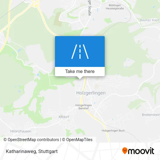 Карта Katharinaweg