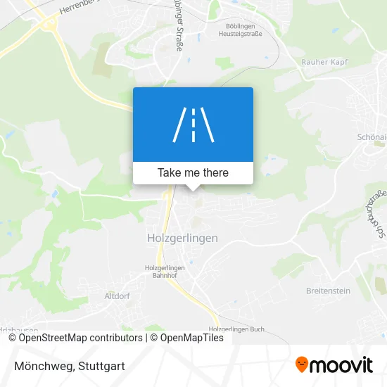 Карта Mönchweg