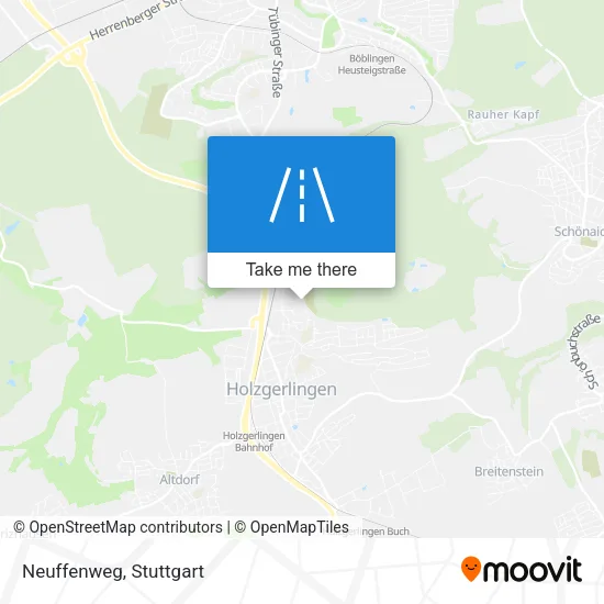 Карта Neuffenweg