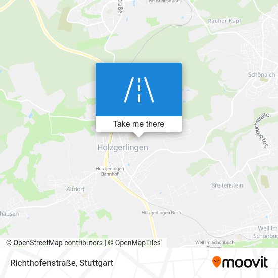 Richthofenstraße map