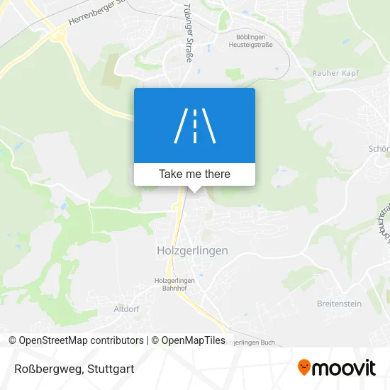 Карта Roßbergweg