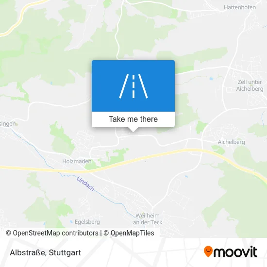 Карта Albstraße