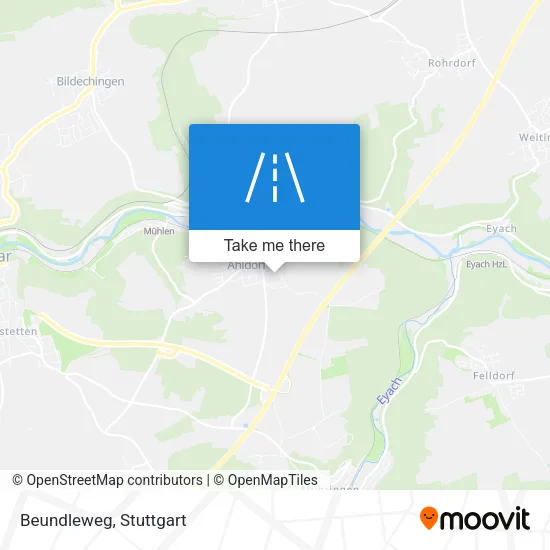 Карта Beundleweg