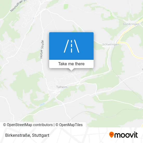 Карта Birkenstraße