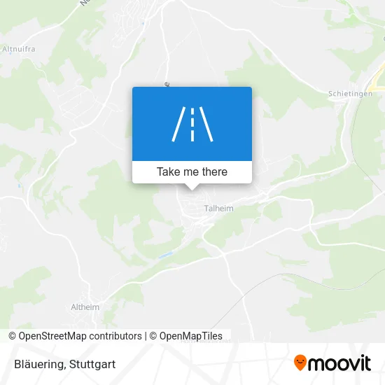 Карта Bläuering