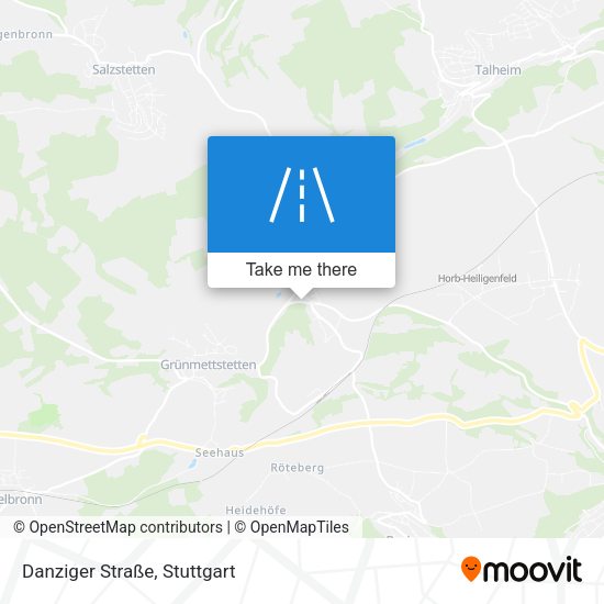 Danziger Straße map