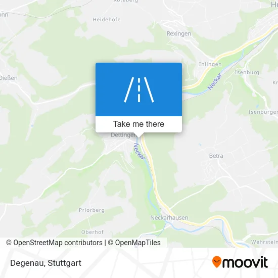 Карта Degenau